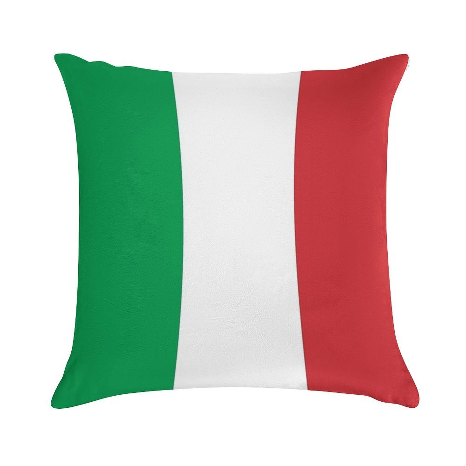 Flag of Italy - Italian Flag Soft Fade-Resistant Throw Pillow