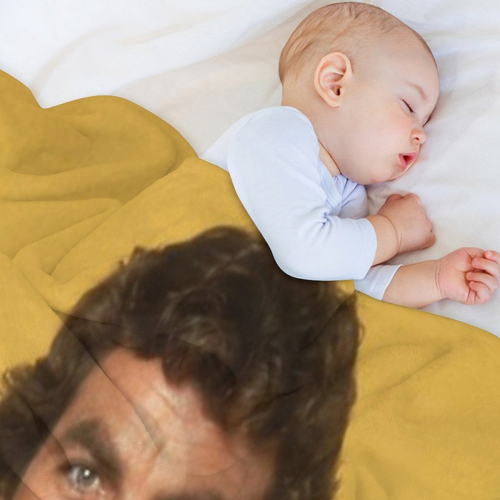 Tom Selleck Velvety-soft Throw Blanket