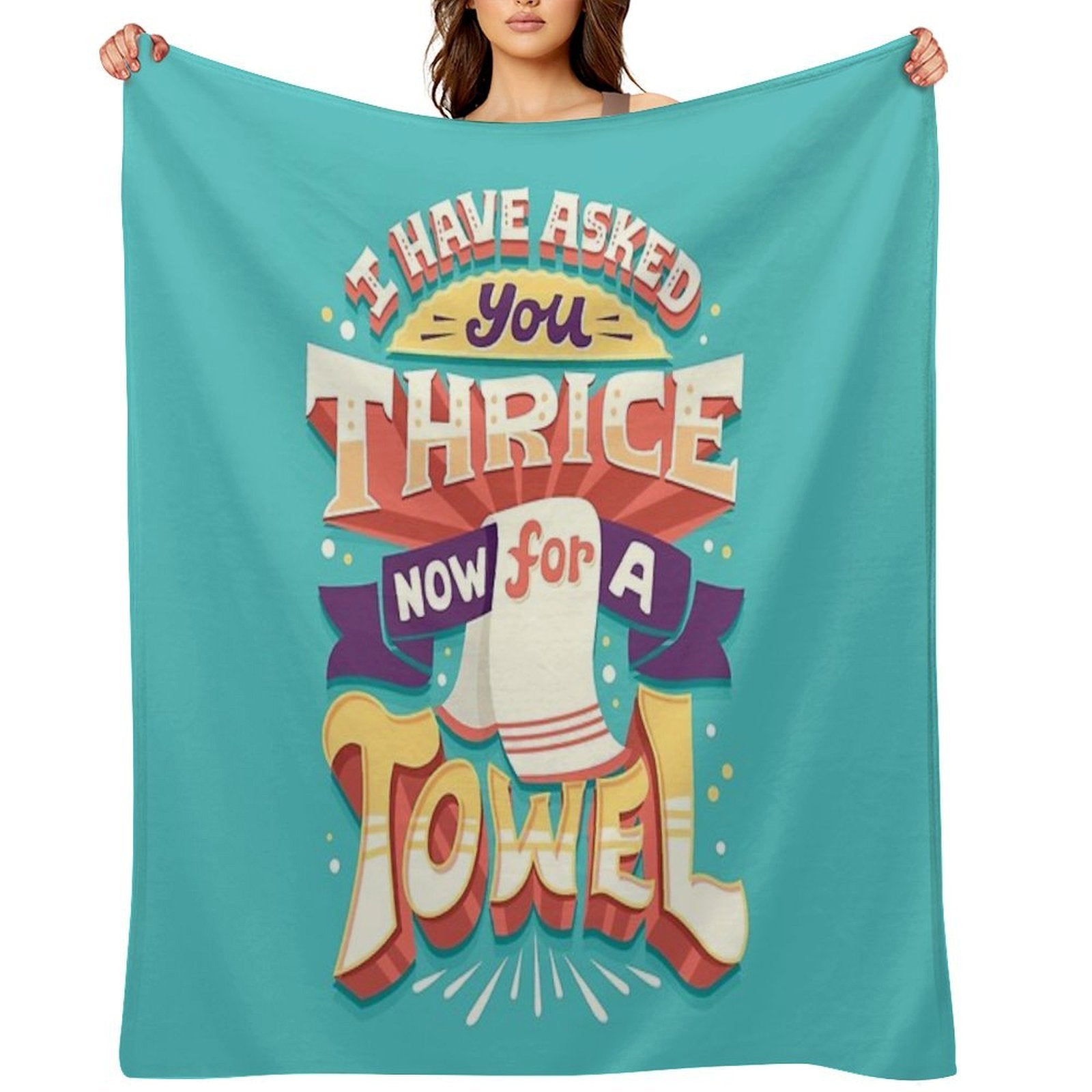 I Have Asked You Thrice Premium Throw Blanket