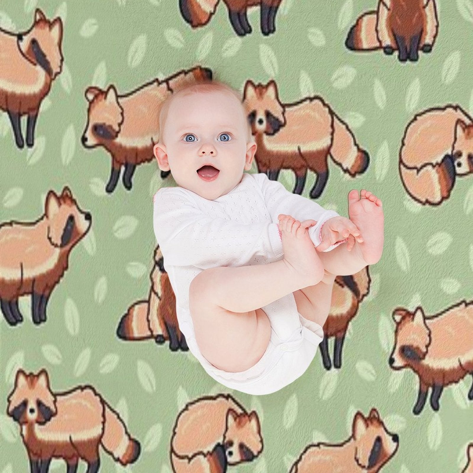 Tanuki Versatility Throw Blanket