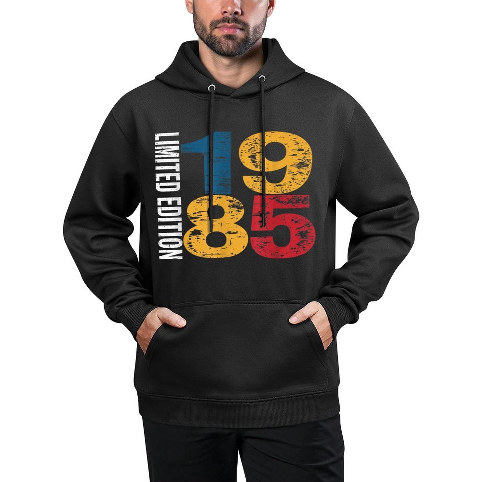 Legend 1985 40th Birthday Gifts for Men Women 40 Year Old Cotton-Polyester Blend Hoodie
