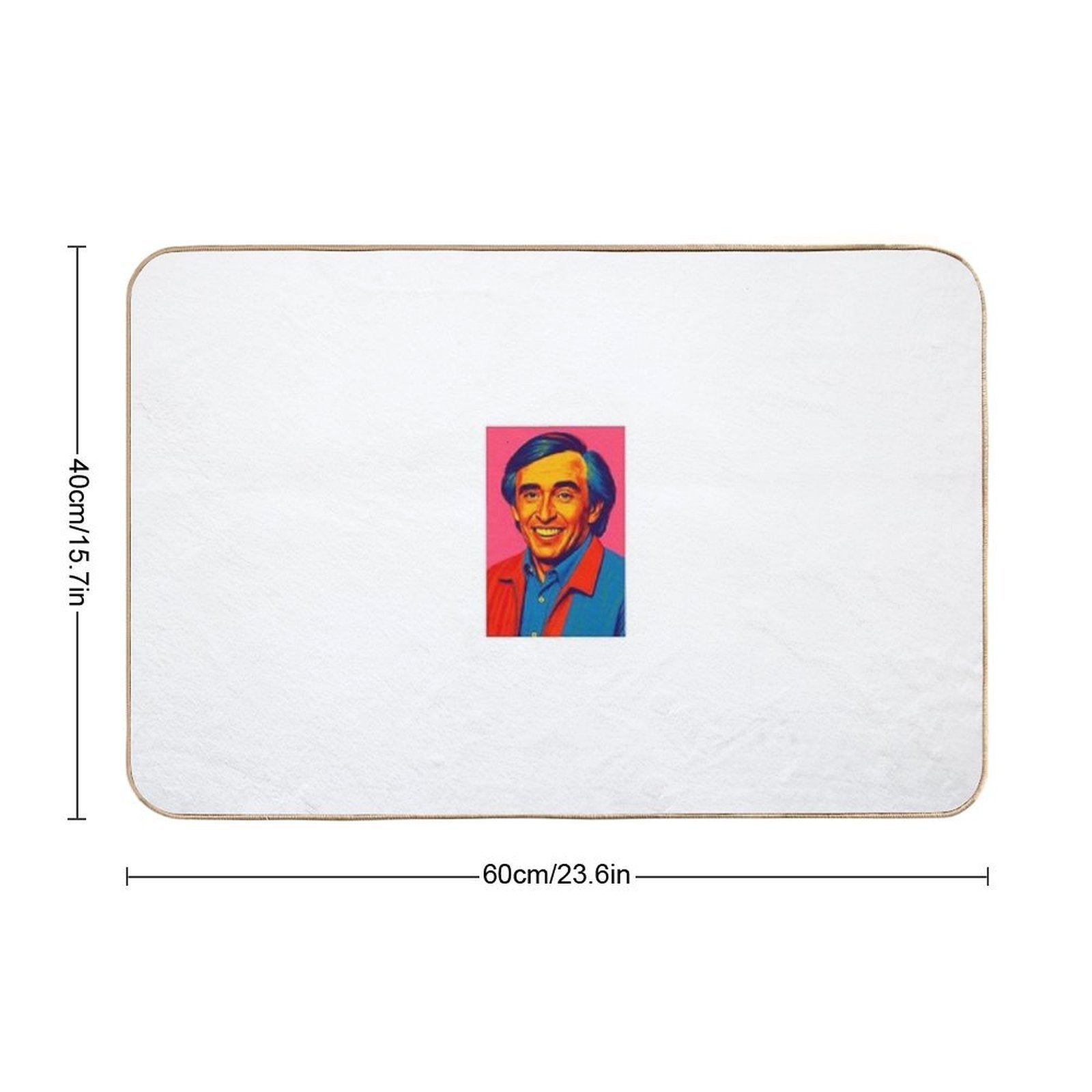 Alan Partridge  Long-Lasting Bath Mat