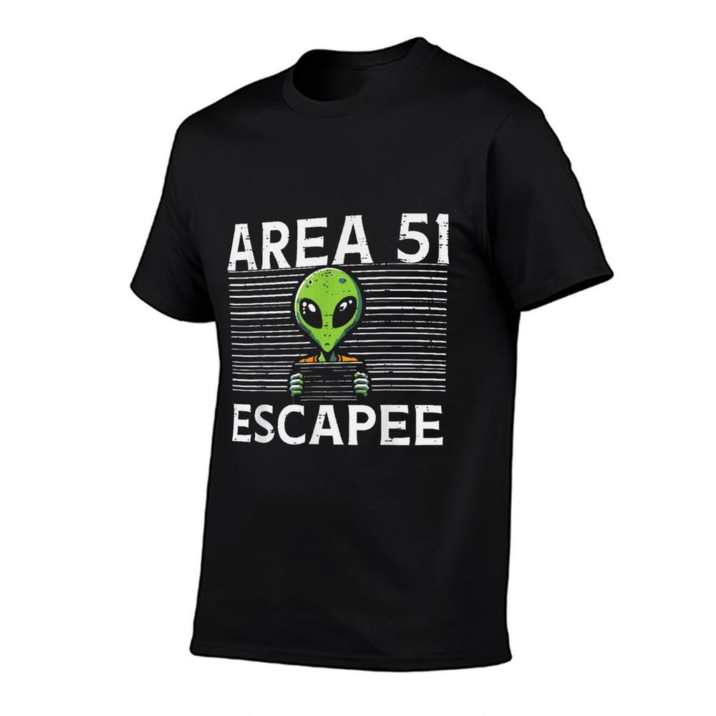 Alien Area 51 Escapee Funny Costume Ufo Men Boys Kids Women  Easy-care T-Shirt