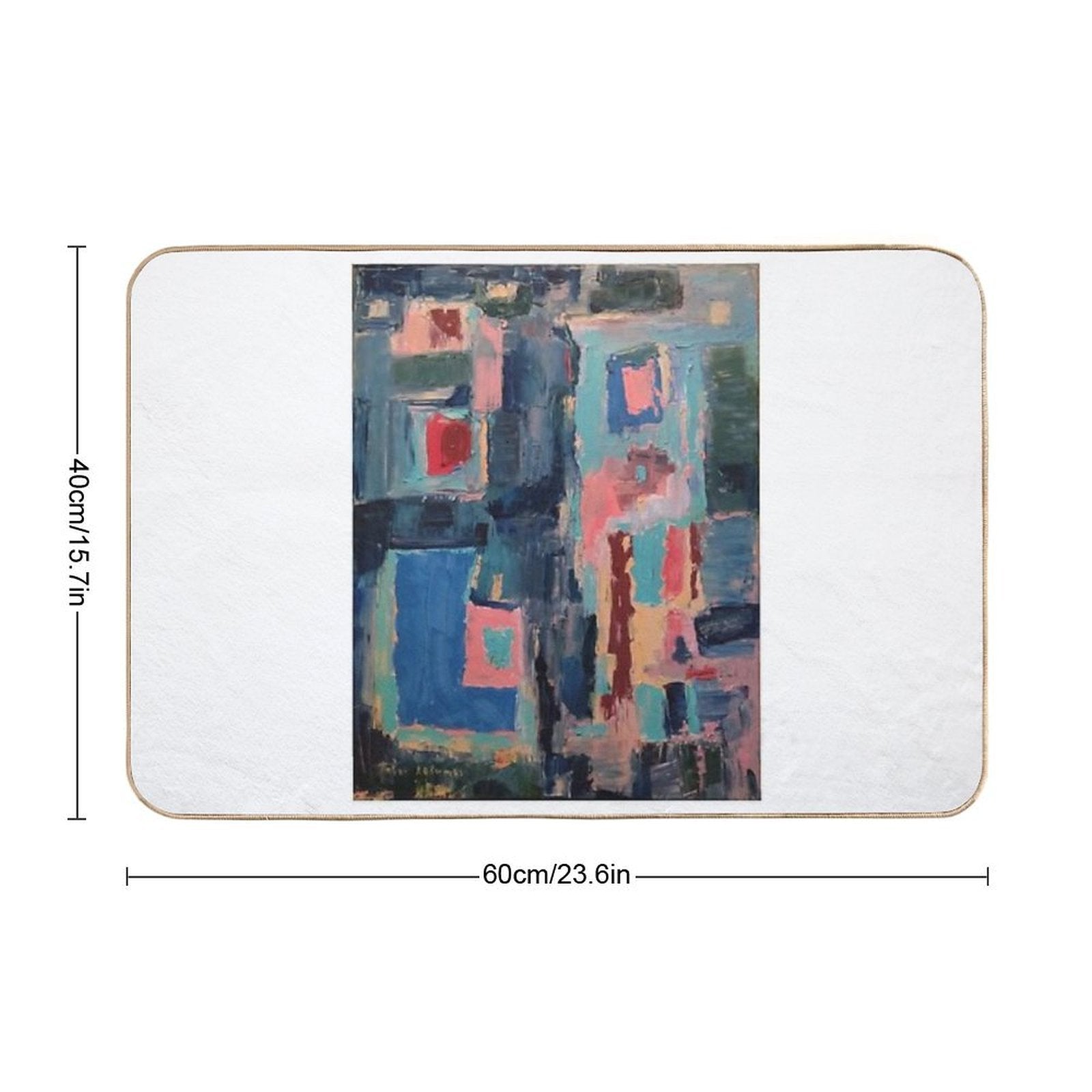 Initiation  Stain-Proof Bath Mat