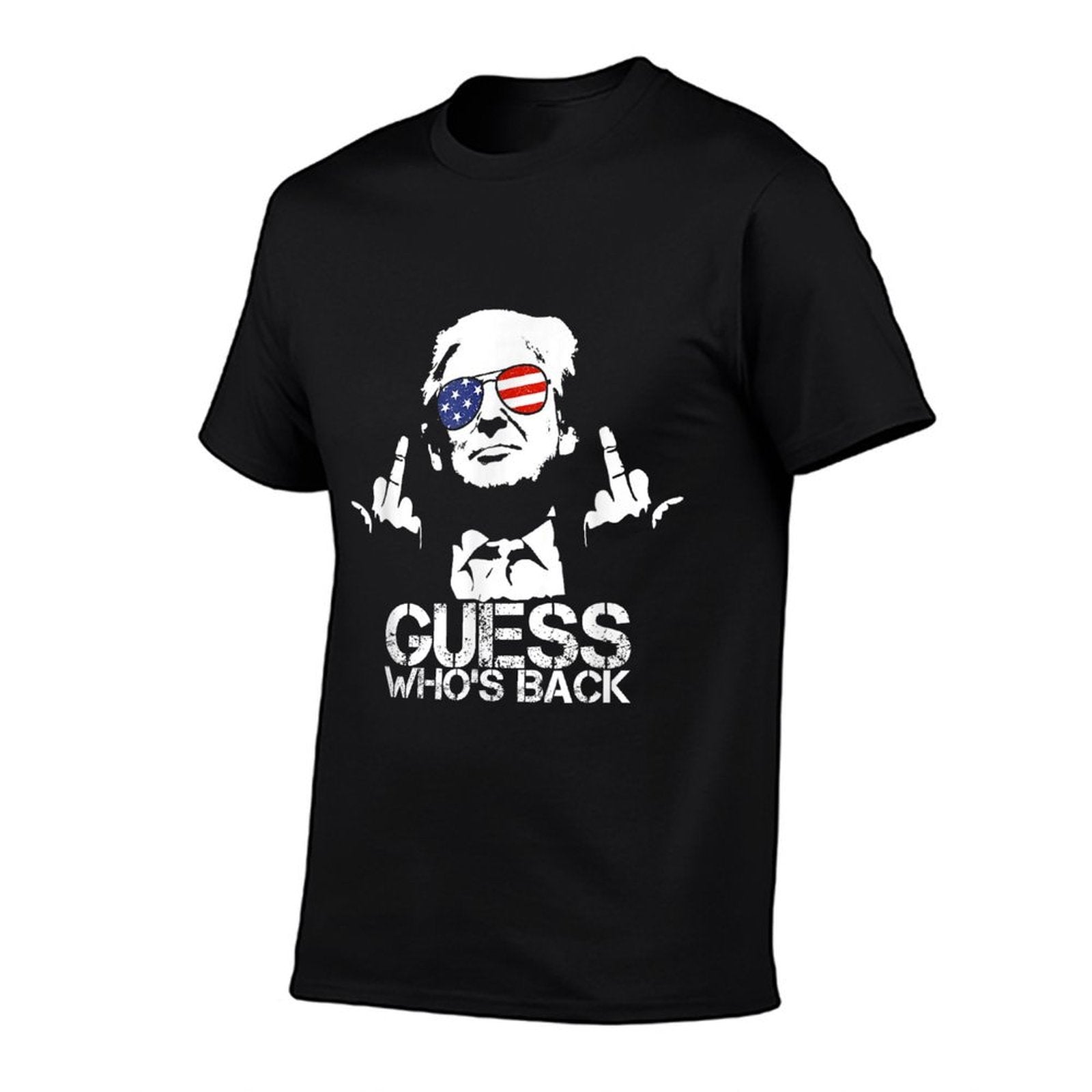 Guess Who&#39;s Back Trump  Cotton T-Shirt