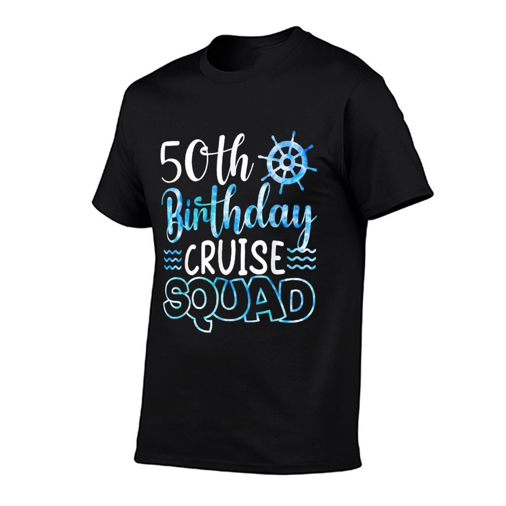 50 Years Old Cruise Birthday Party 50th Birthday Cruise  Stretchy T-Shirt