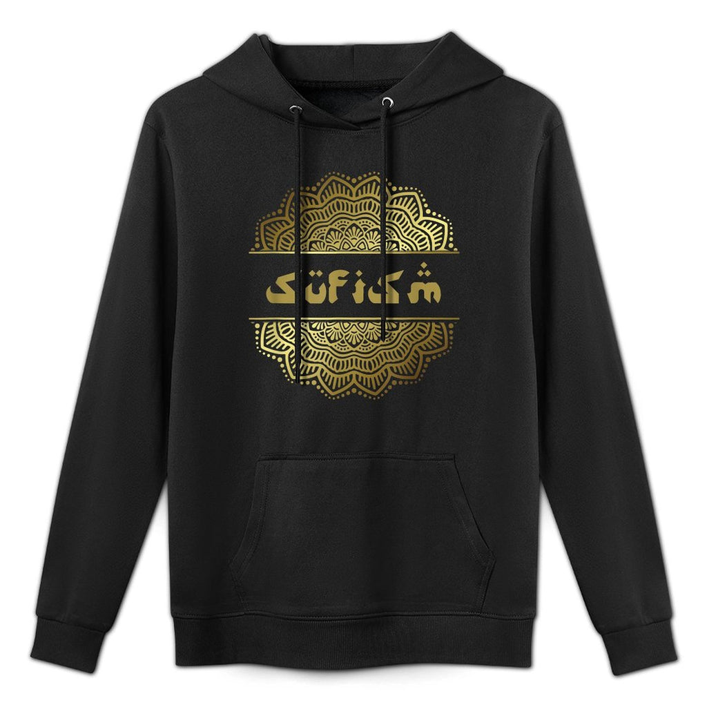 Sufism Sufi Mevlevi Arabic Spiritual Mandala Easy Care Hoodie