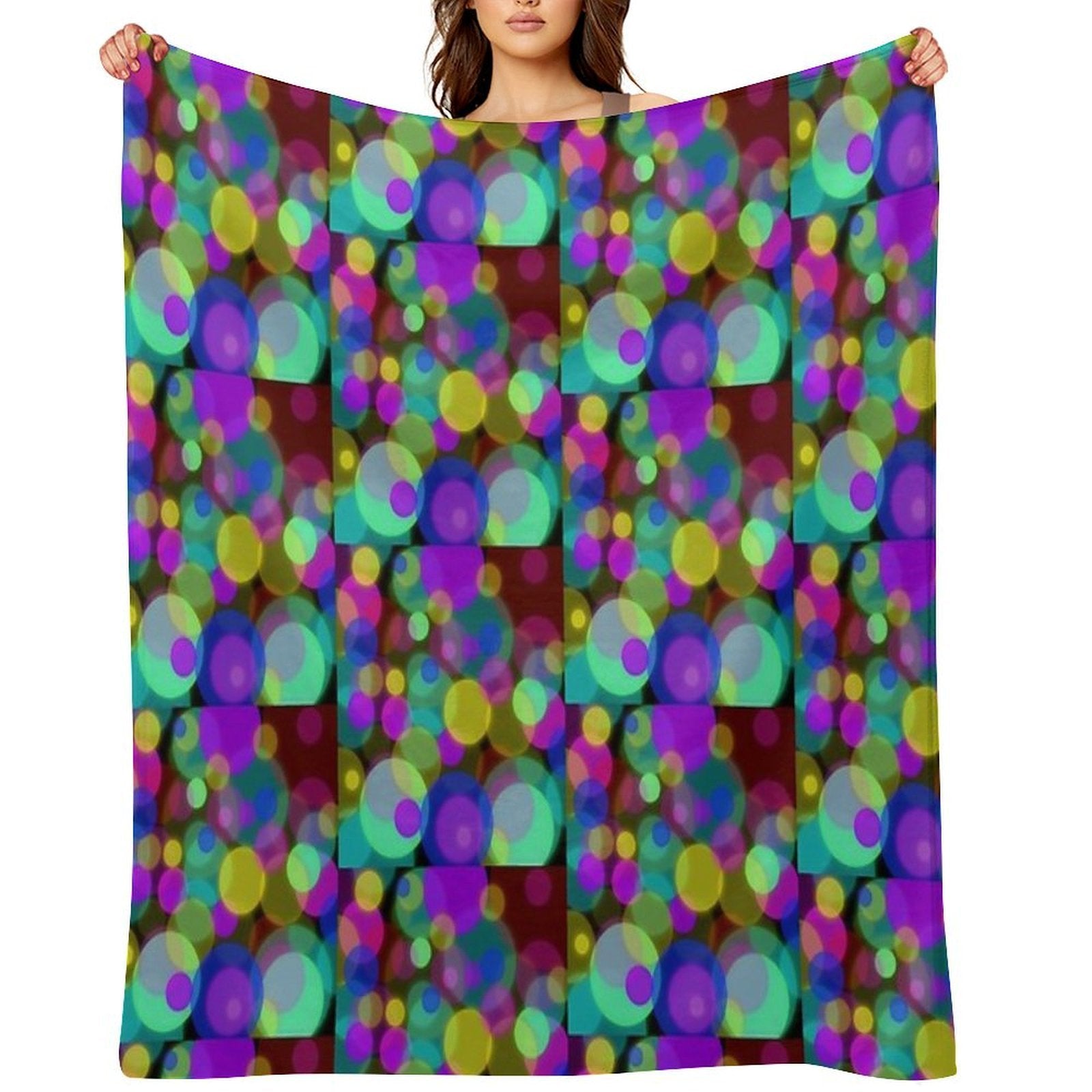 Field of Lights Gift-ready Throw Blanket