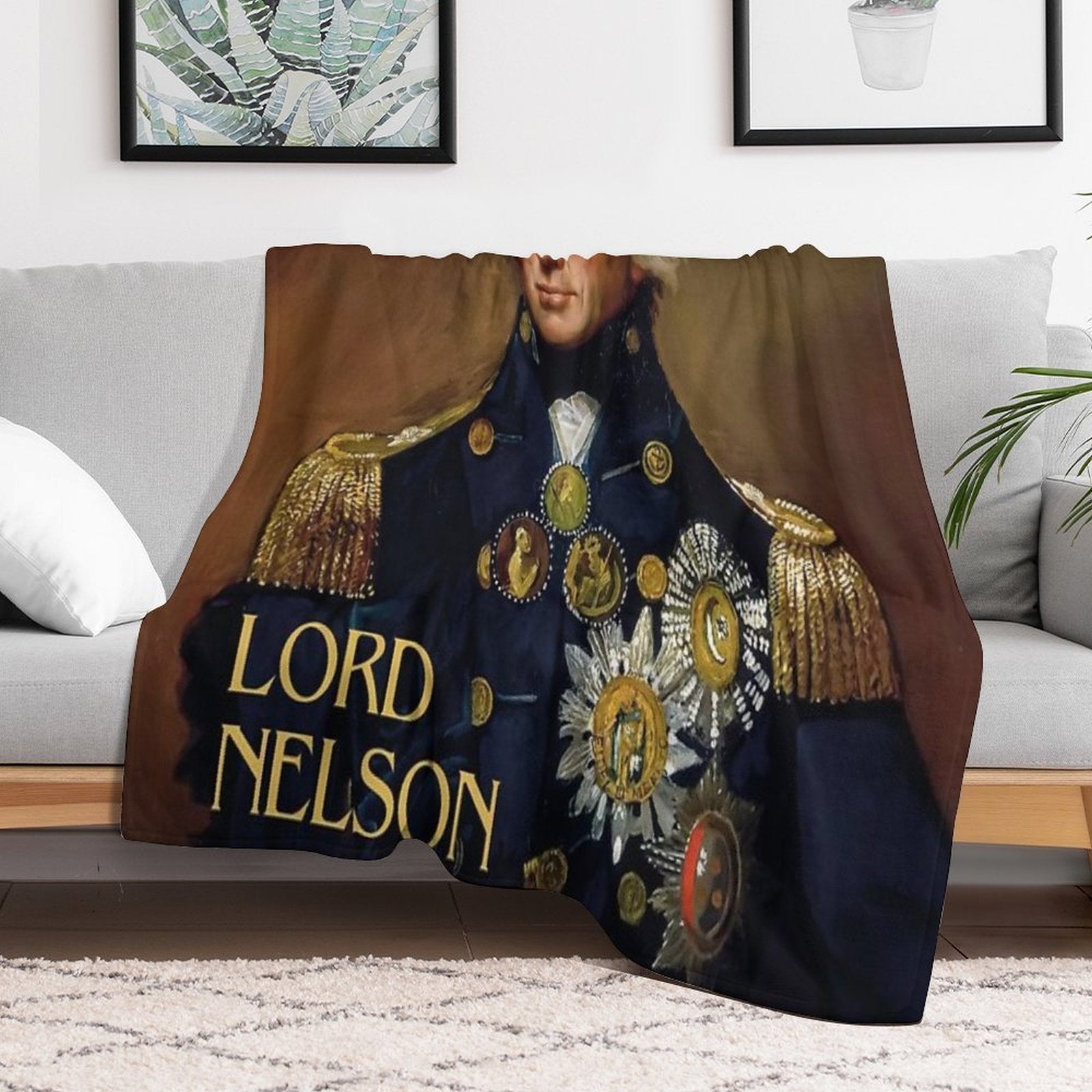 Lord Nelson Lightweight Throw Blanket