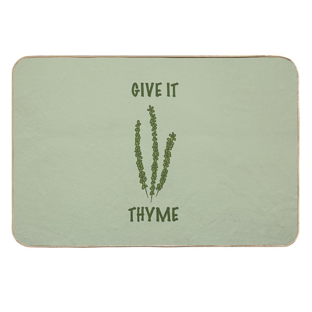 Give It Thyme  Anti-Trip Bath Mat
