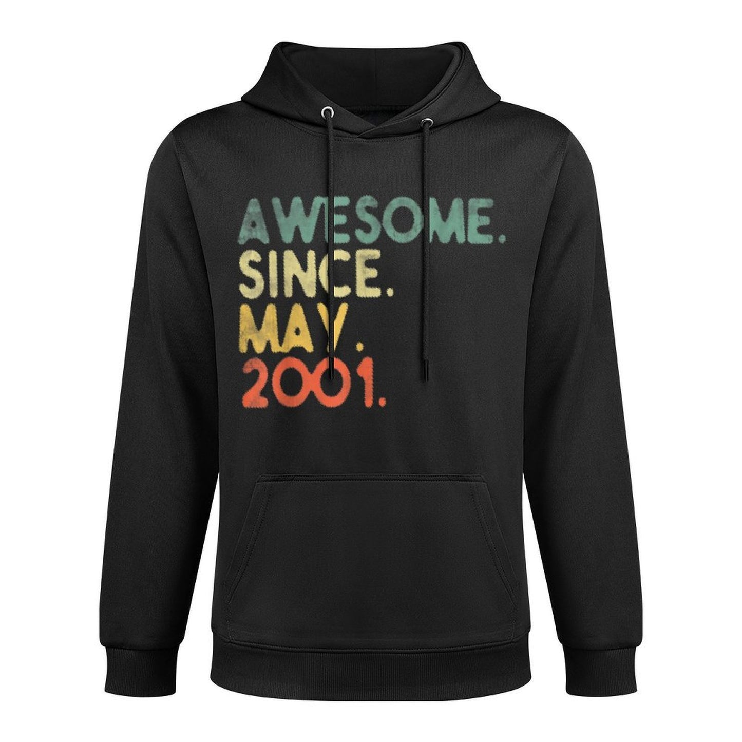 21 Year Old Awesome Since MAY 2001 21st Birthday Adjustable Hood Hoodie