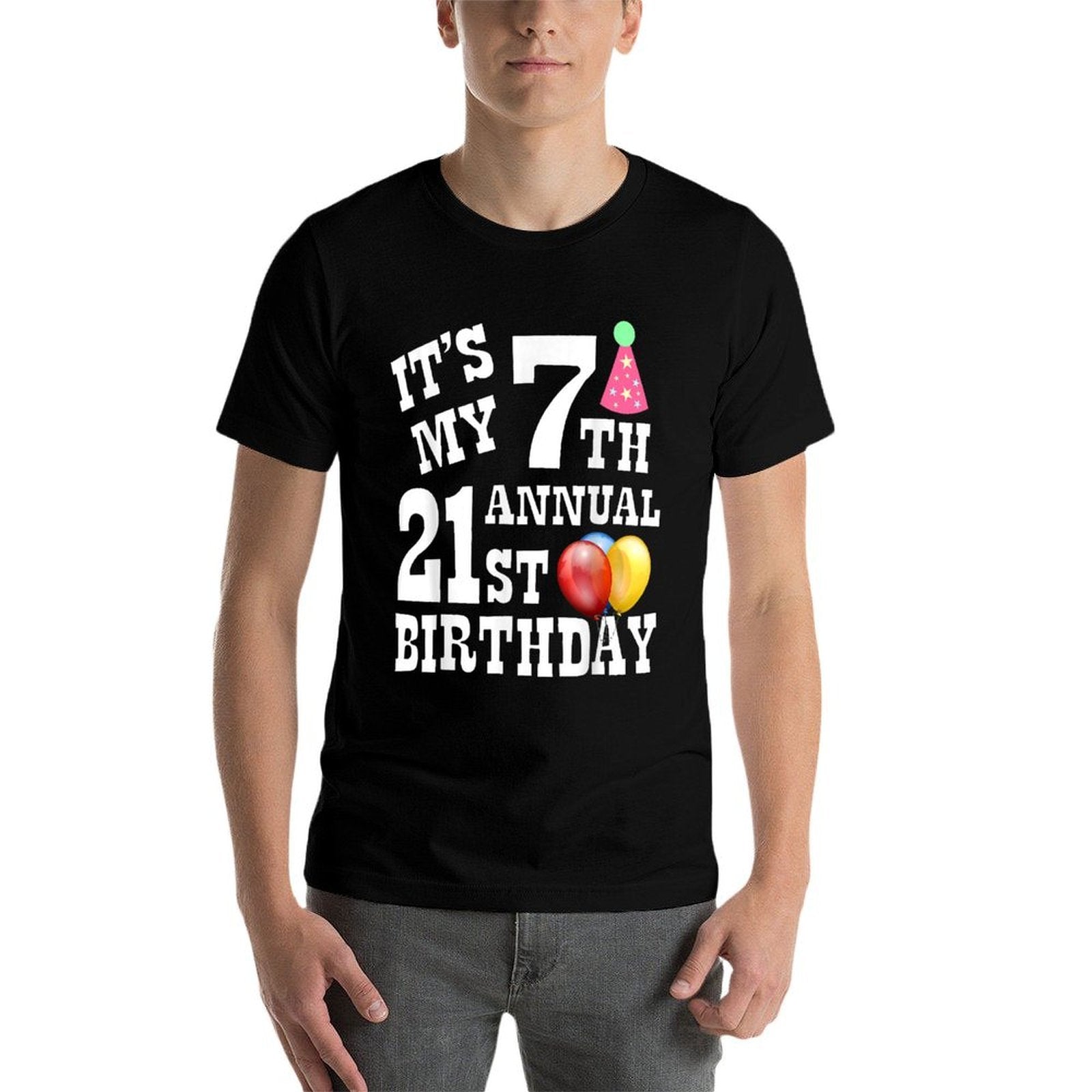 7th Annual 21st Birthday  Lightweight T-Shirt