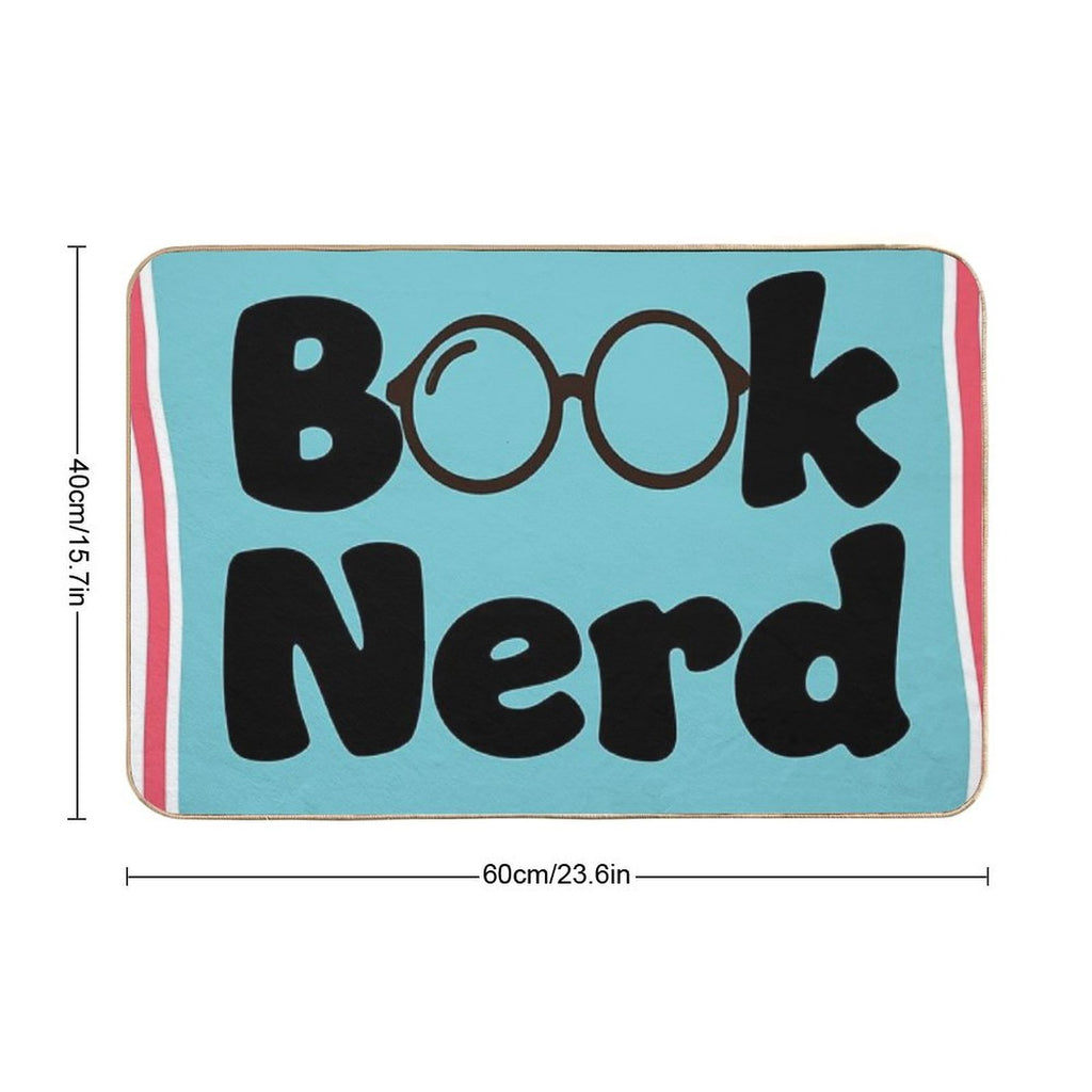 Book Nerd  Slip-Resistant Bath Mat