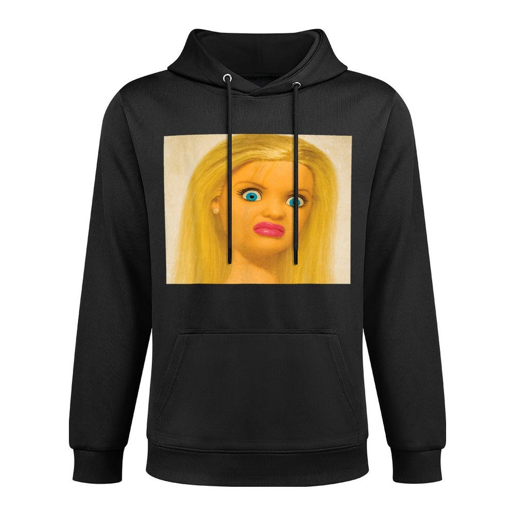 Disgusting Doll Face Meme Layering Staple Hoodie