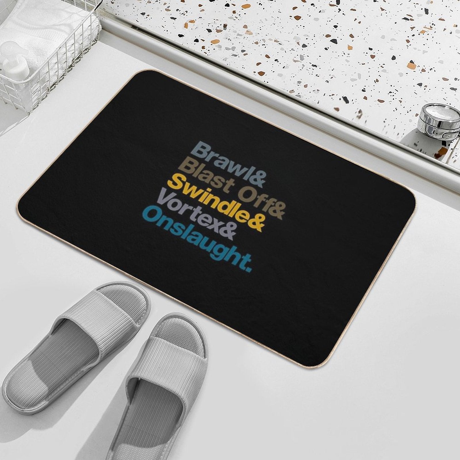 Combaticons (Transformers)  Easy To Clean Bath Mat
