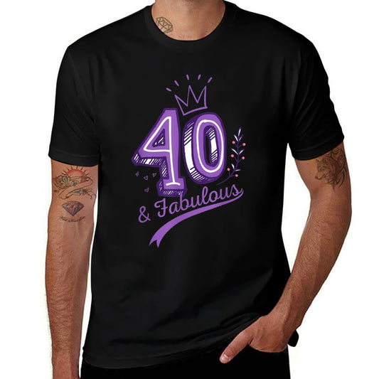 Womens 40 And Fabulous 1979 40Th Birthday Gift  Eco-friendly Material T-Shirt