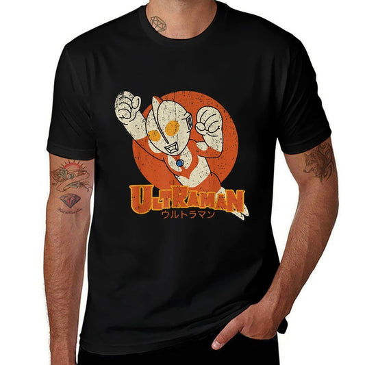 Vintage Kawaii Ultraman  Cotton T-Shirt