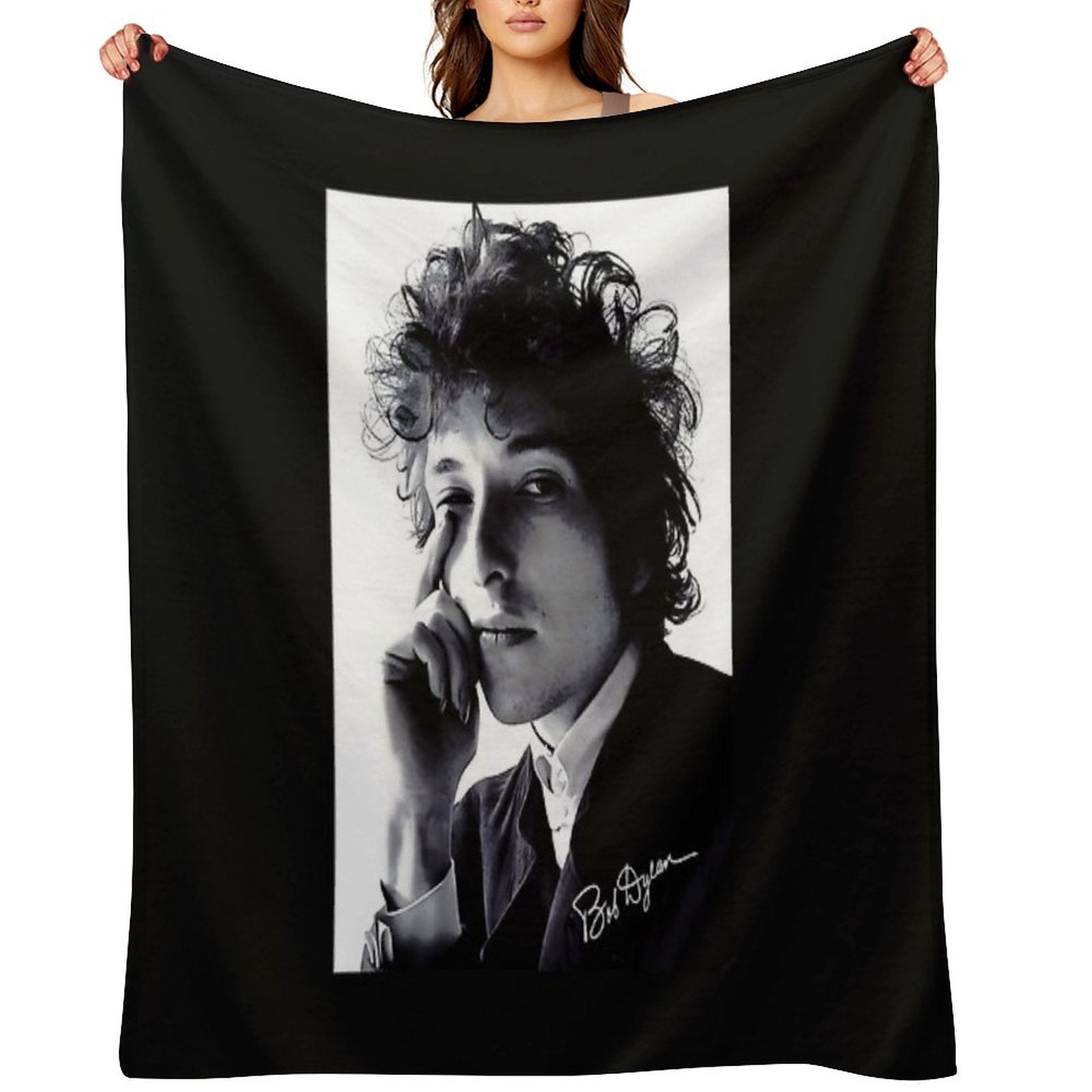 Bob Dylan Quick-dry Throw Blanket