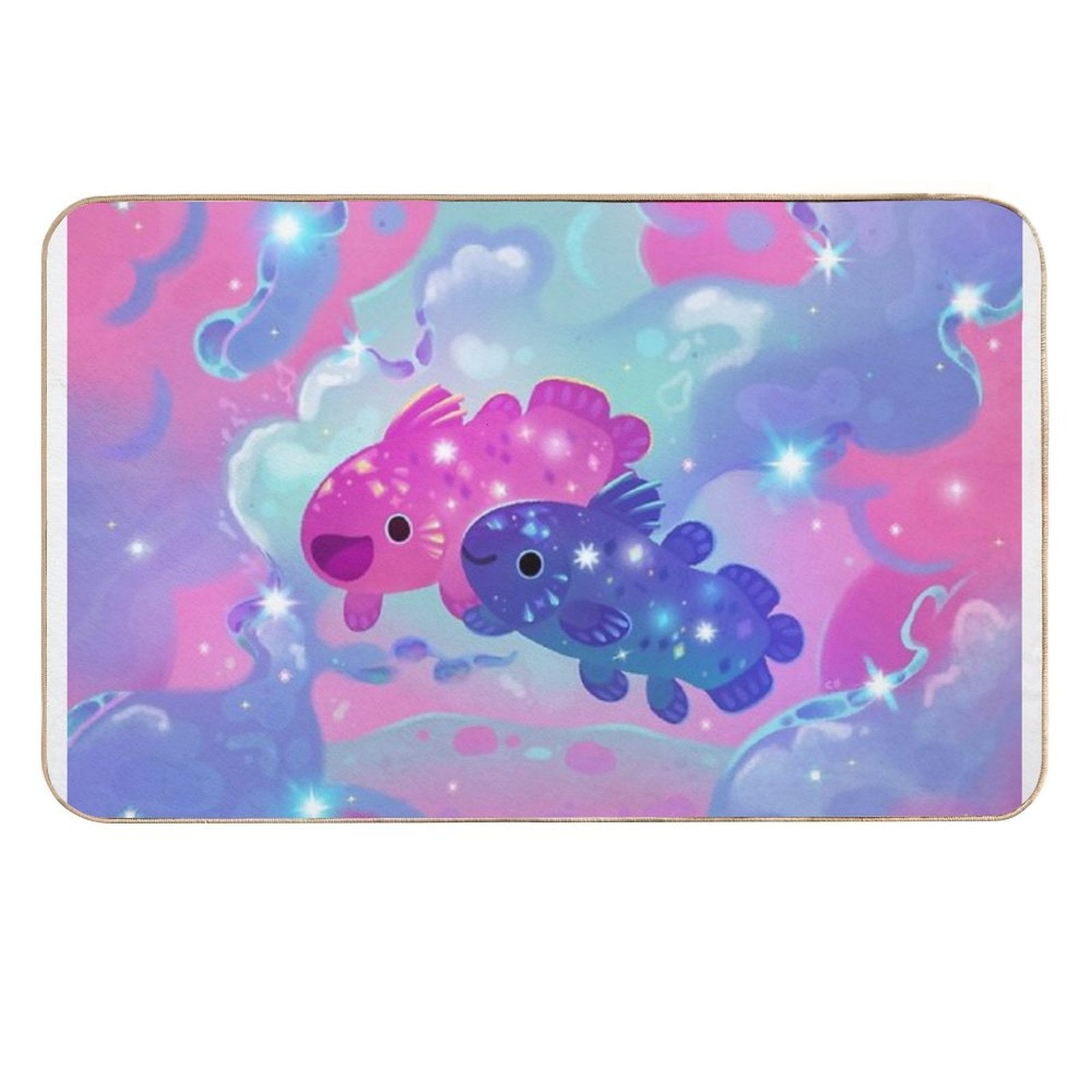 Coelacanth  Eco-Friendly Bath Mat