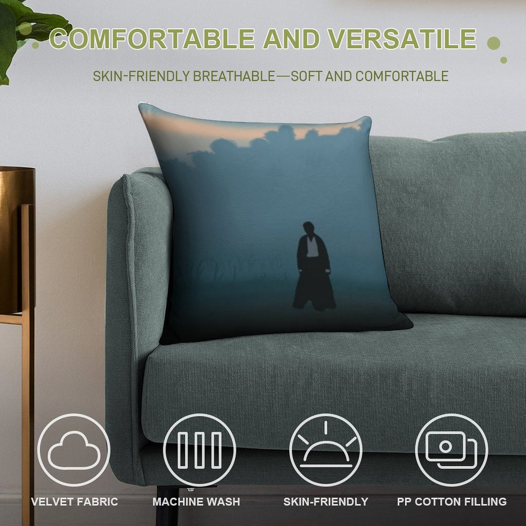 Pride And Prejudice Mr. Darcy Soft Skin-Friendly Throw Pillow