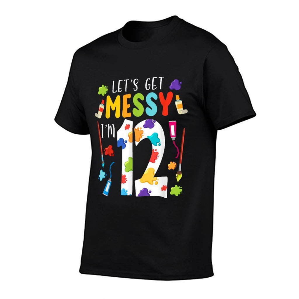 Art Painting 12th Birthday Artist 12 Years Old Party Theme  Affordable Price T-Shirt