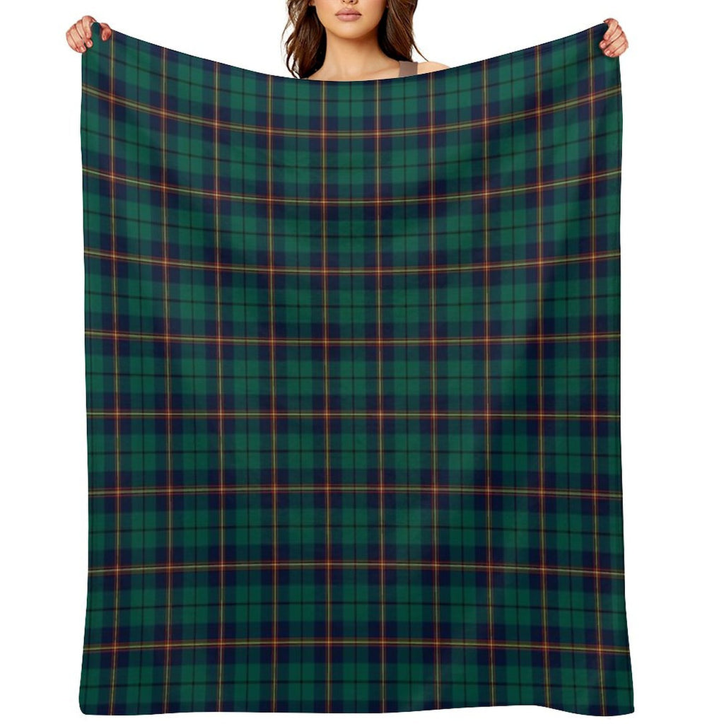 Clan Carmichael Tartan Gift-ready Throw Blanket