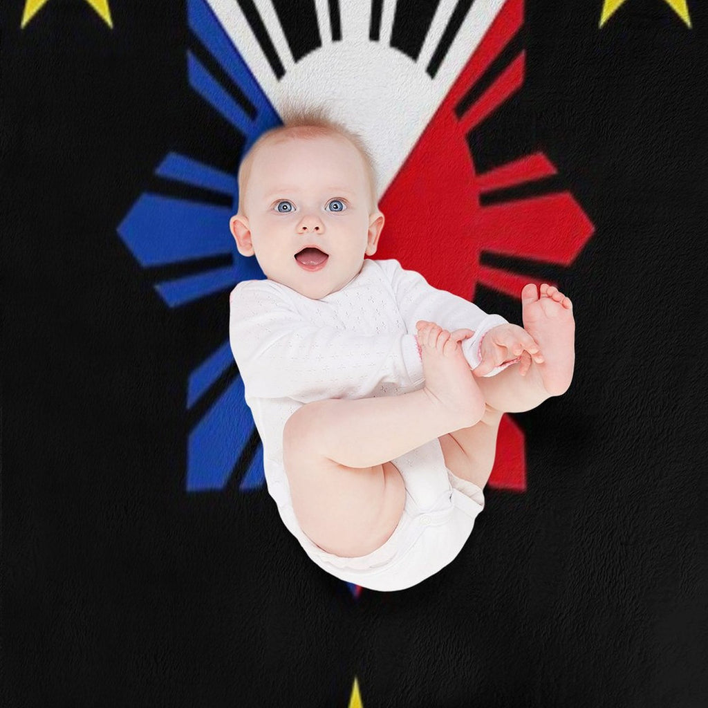 Philippine Flag - Philippines Sun And Star Compact Throw Blanket