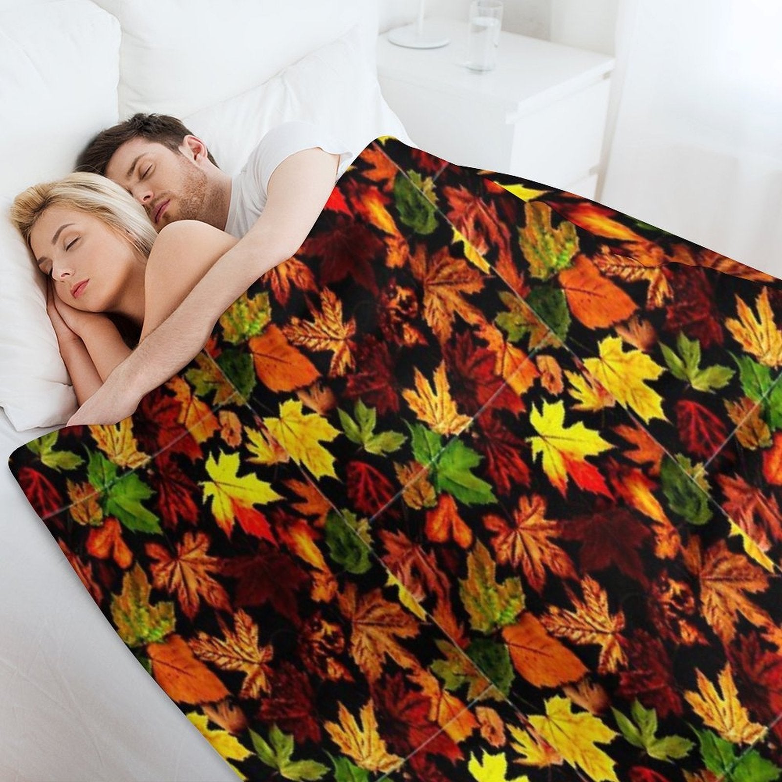 Leaf 45 Comfort Throw Blanket