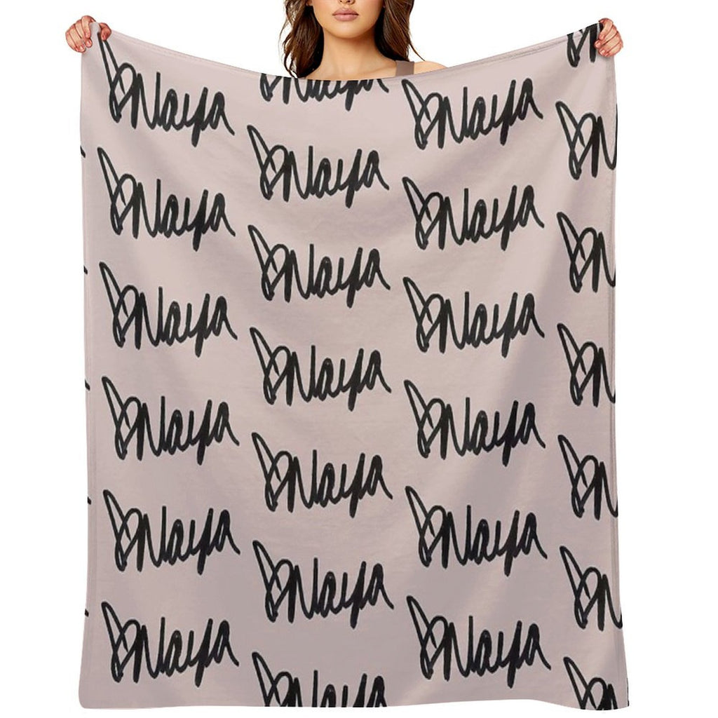 Naya Rivera Autograph Machine-washable Throw Blanket