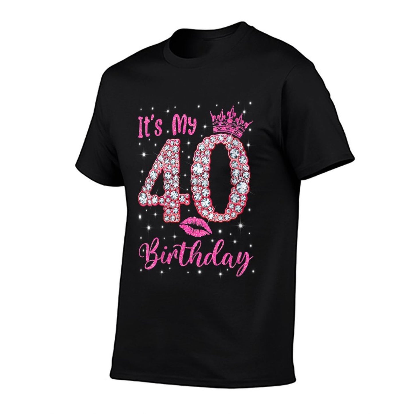 Womens 40 It&#39;s My Birthday 1982 40Th Birthday Gift For Womens  Summer-ready Fabric T-Shirt