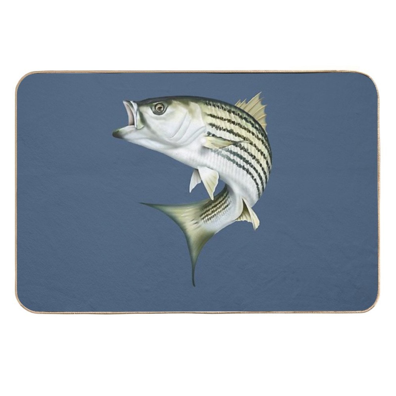 Striped Bass  Versatile Bath Mat