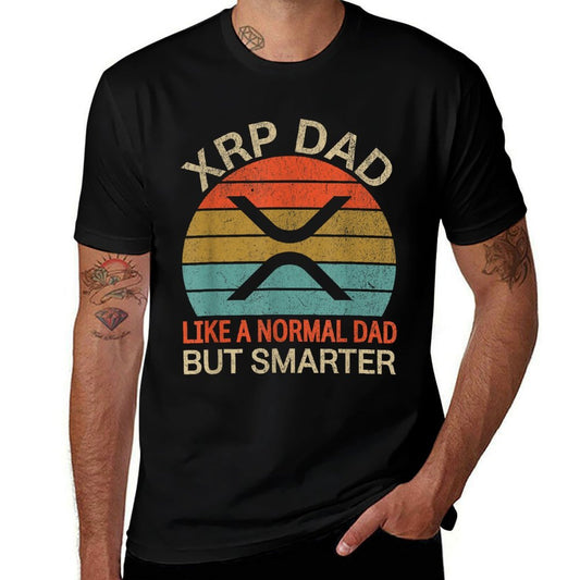 XRP Dad Crypto Merchandise Definition  Durable T-Shirt