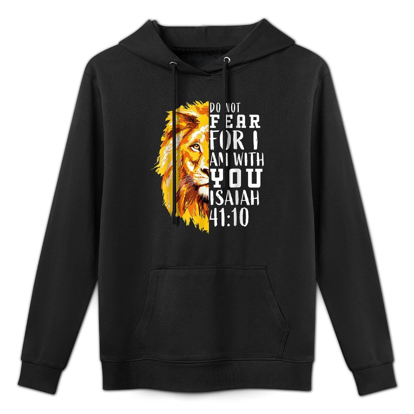 Boys Easter Gifts Christian Bible Verse Lion Of Judah Layering Staple Hoodie
