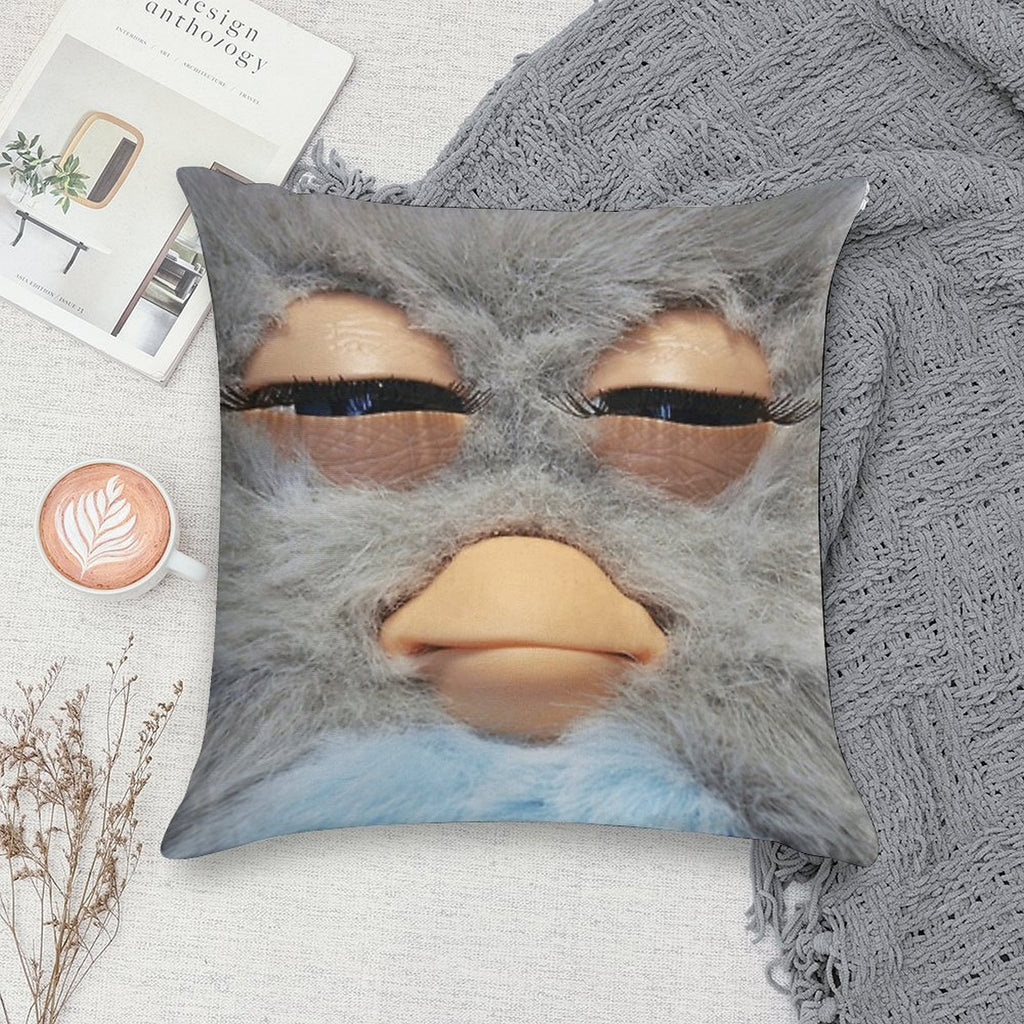 Furby Soft Reinforced Edging Throw Pillow
