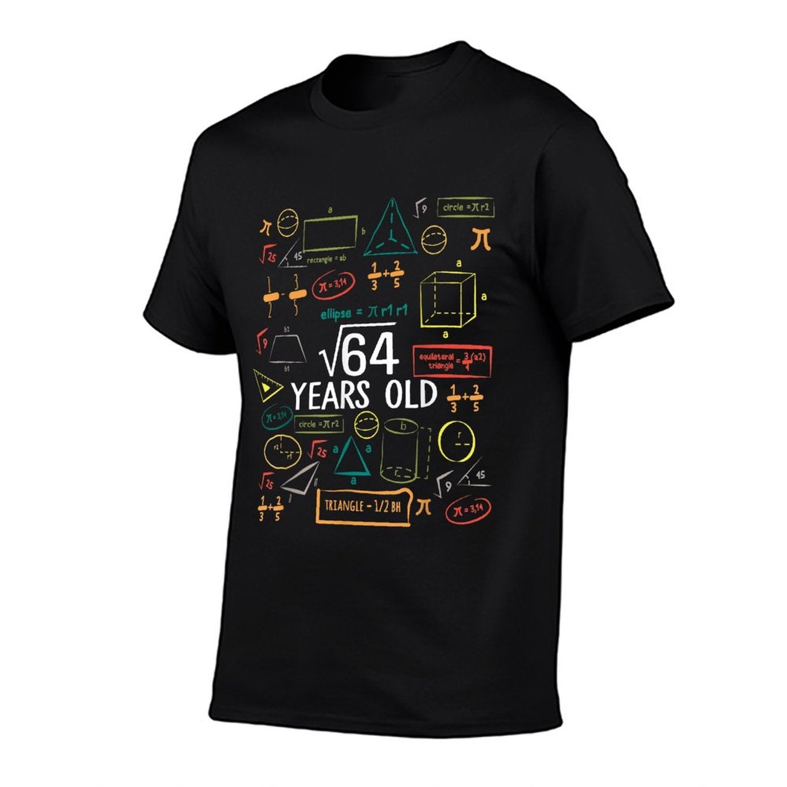 8 Years Old Square Root Math 8th Birthday Boy Girl Kids  Stretchy T-Shirt