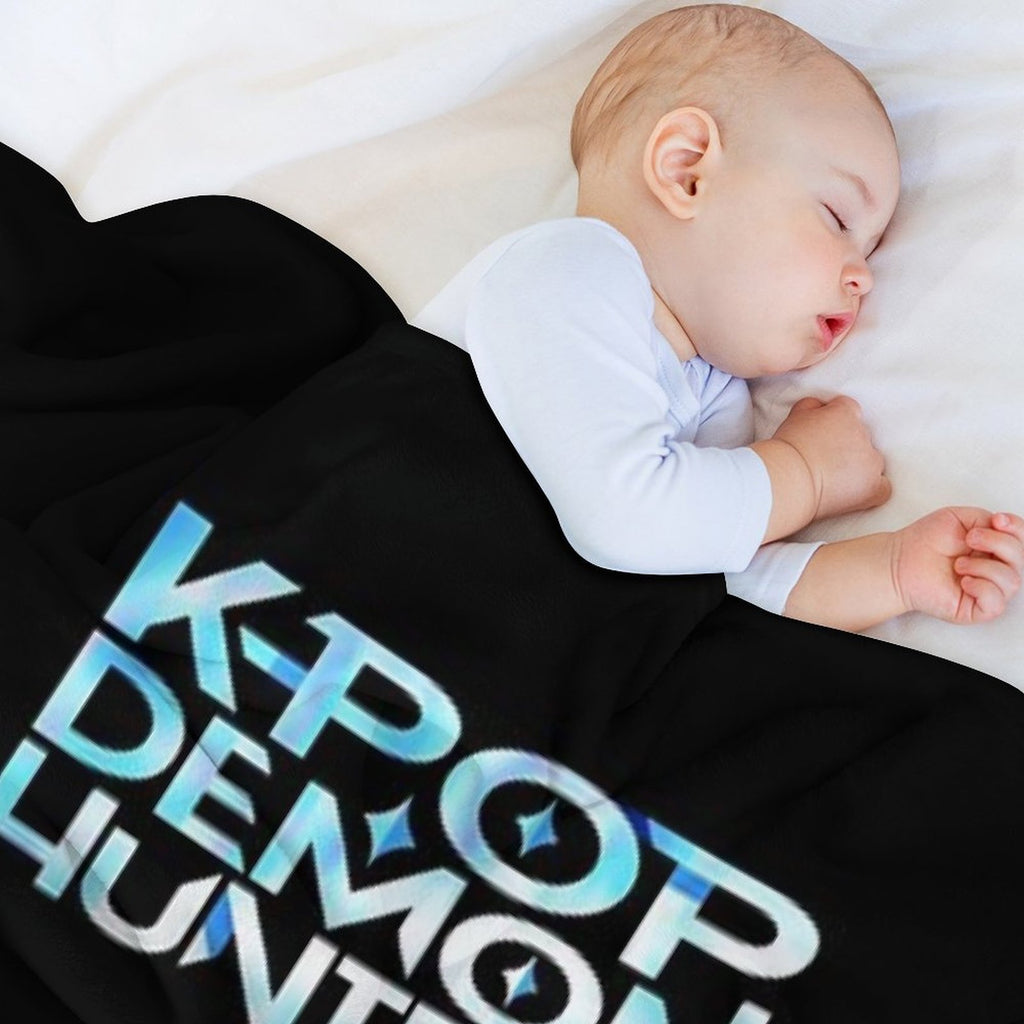KPOP Demon Hunters Easy Care Throw Blanket