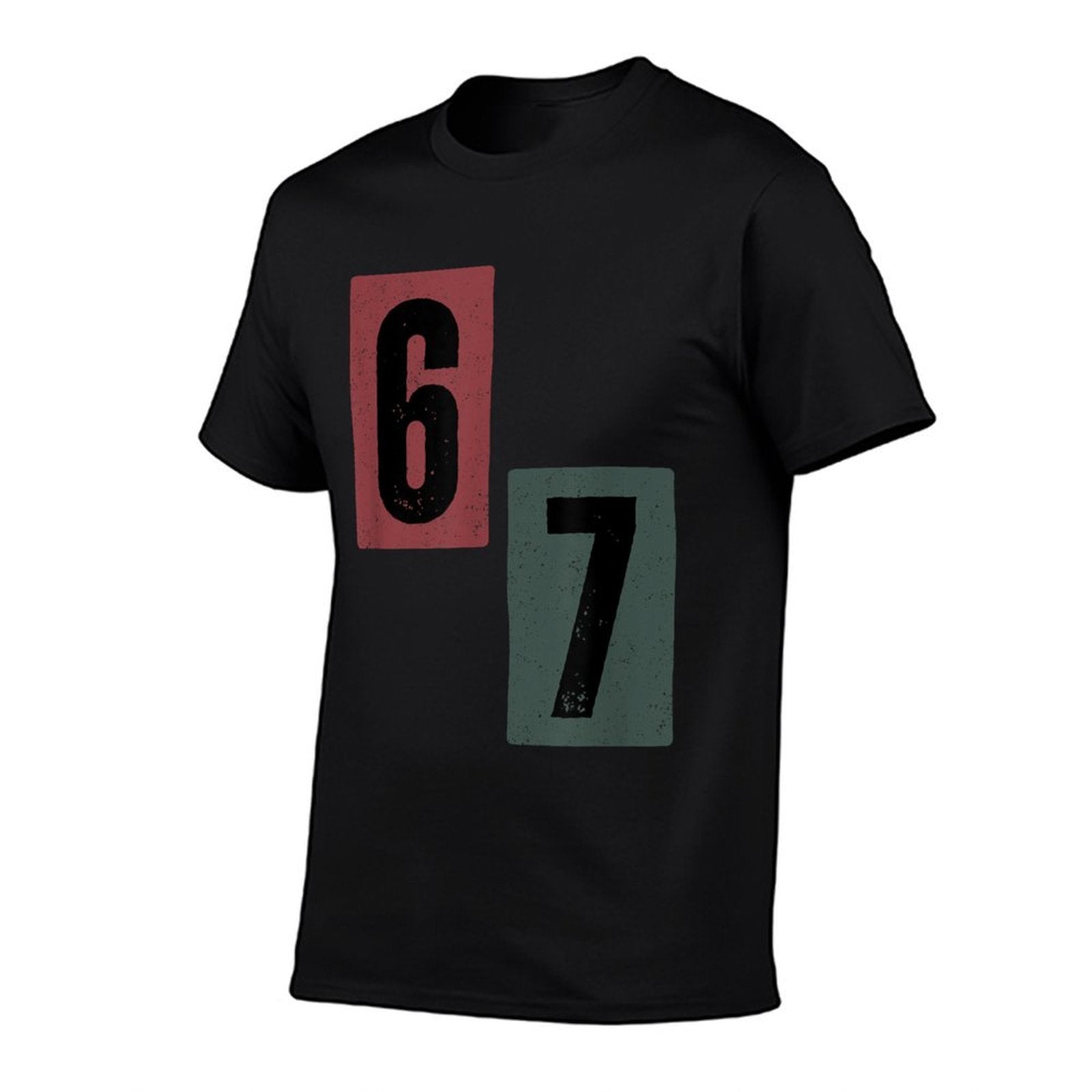 67 Meme  Summer-ready Fabric T-Shirt