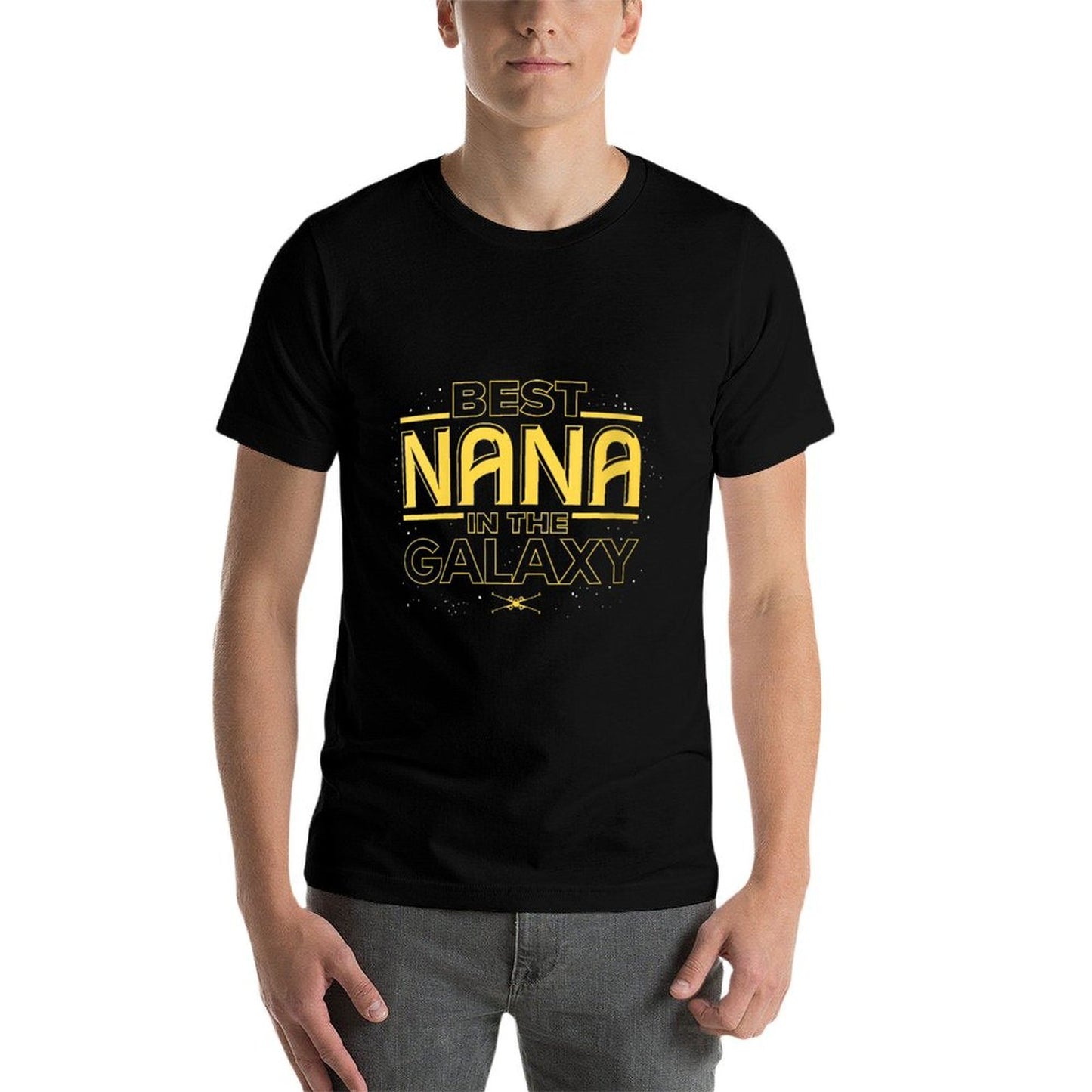 Star Wars Best Nana in The Galaxy Birthday Mother’s Day  Cotton T-Shirt