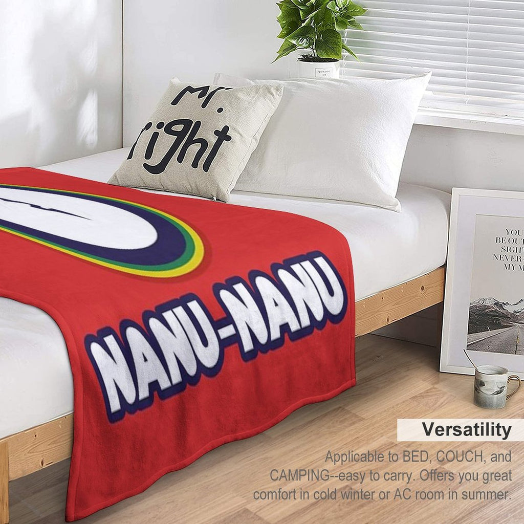 NANU-NANU! Plush Throw Blanket