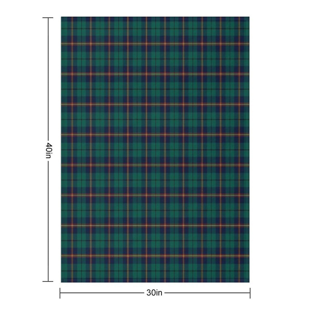 Clan Carmichael Tartan Gift-ready Throw Blanket