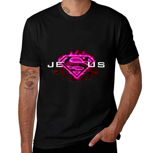 T-shirt Jesus Is My Superhero, Christian Love  Moisture-wicking T-Shirt