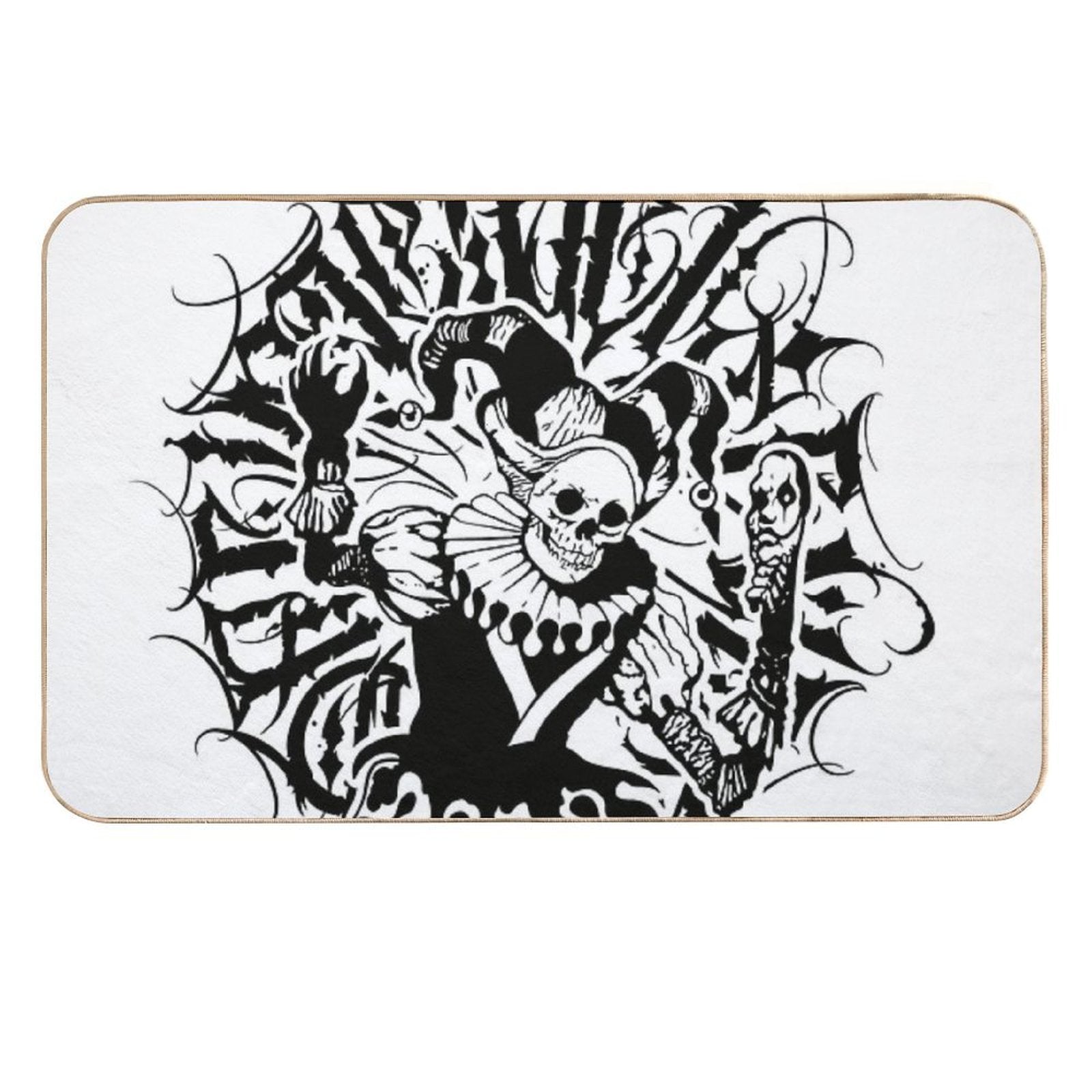 Death Joker  Multi-Purpose Bath Mat