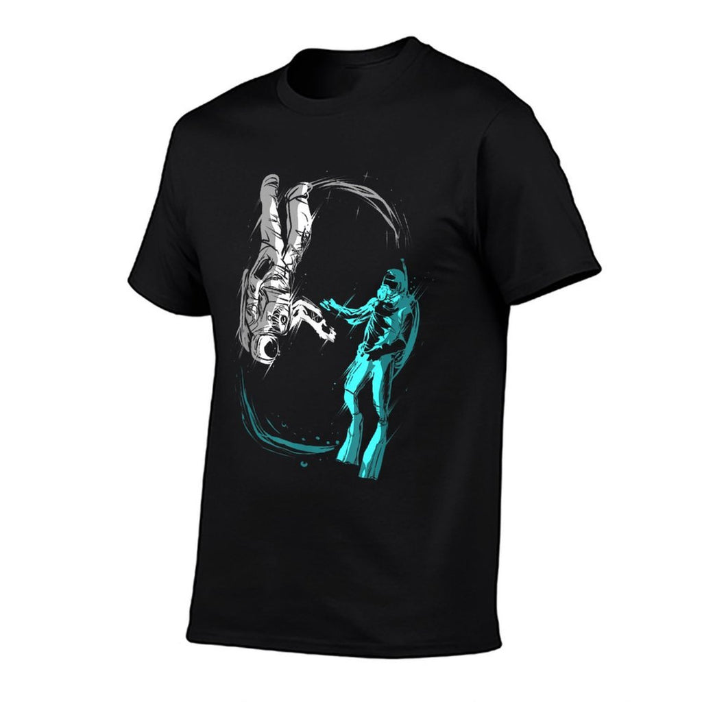 Astronaut Scuba Diver Underwater for Diving Scuba Dive Space  Slim-fit Cut T-Shirt