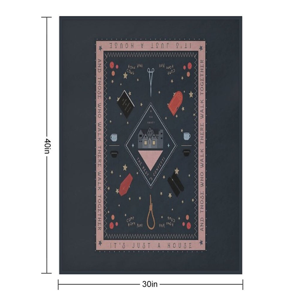 The Haunting of Hill House Machine-washable Throw Blanket