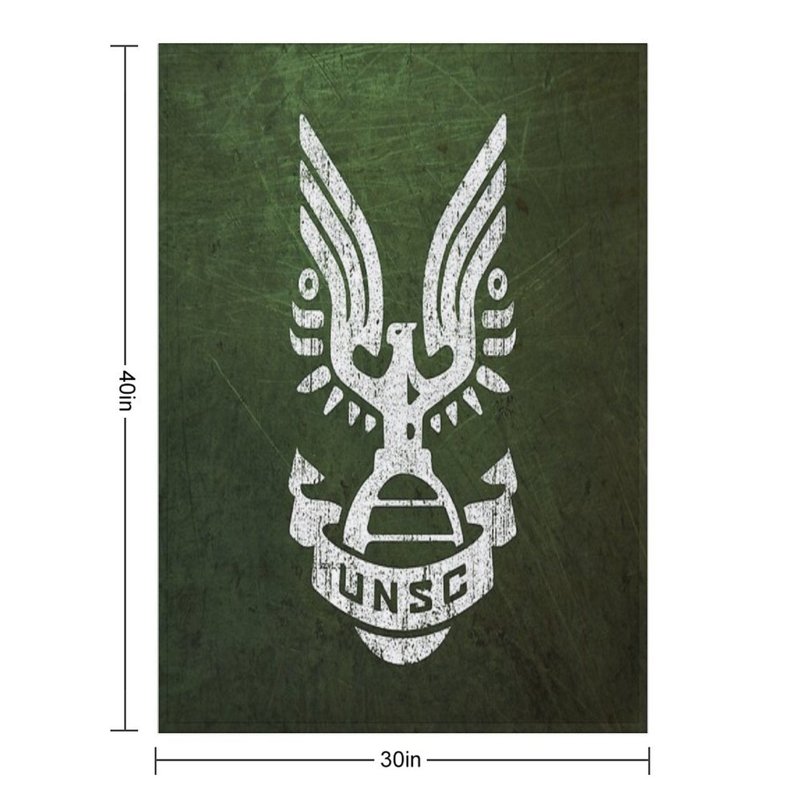 UNSC - Infinite Velvety-soft Throw Blanket