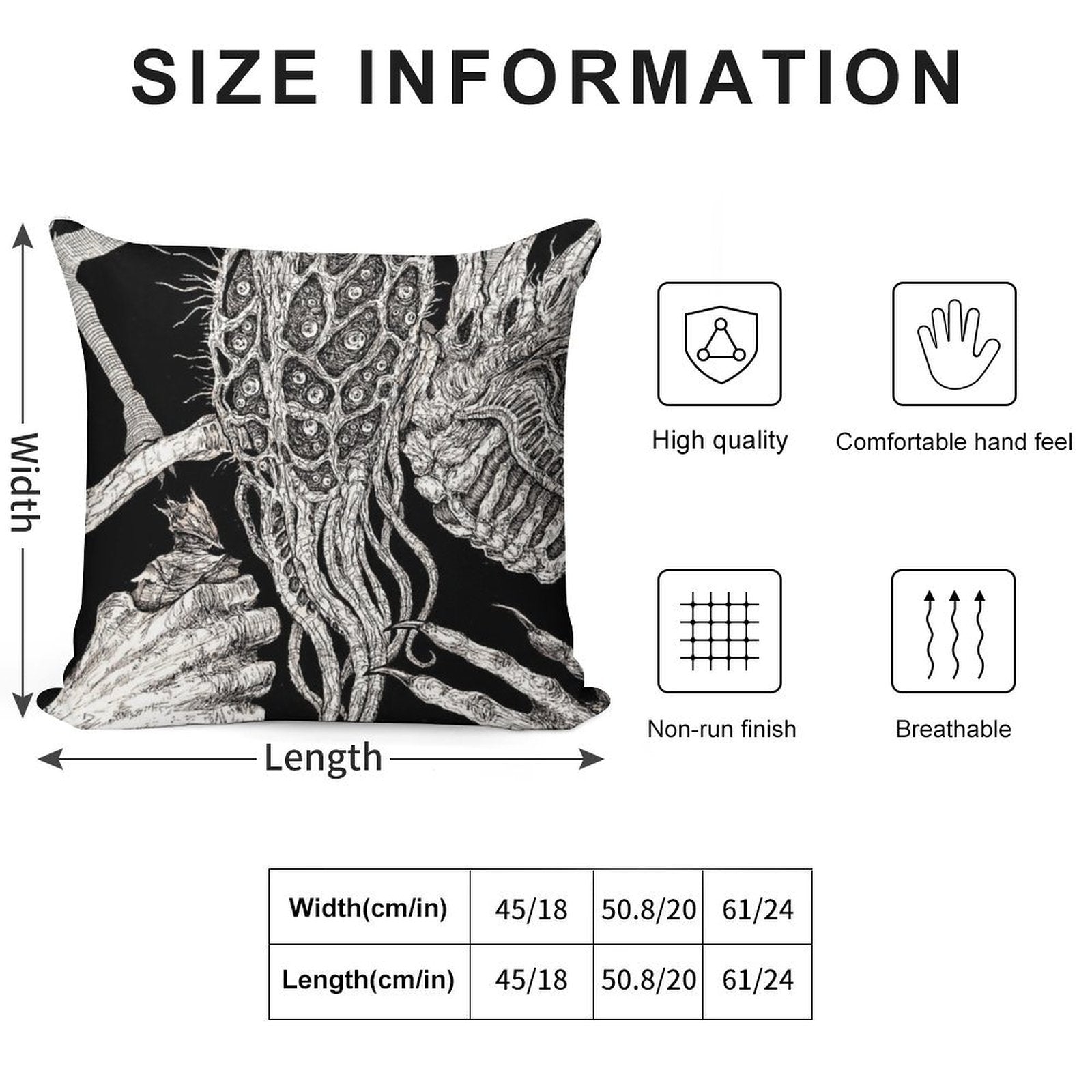 Oh Amygdala Soft Skin-Friendly Throw Pillow