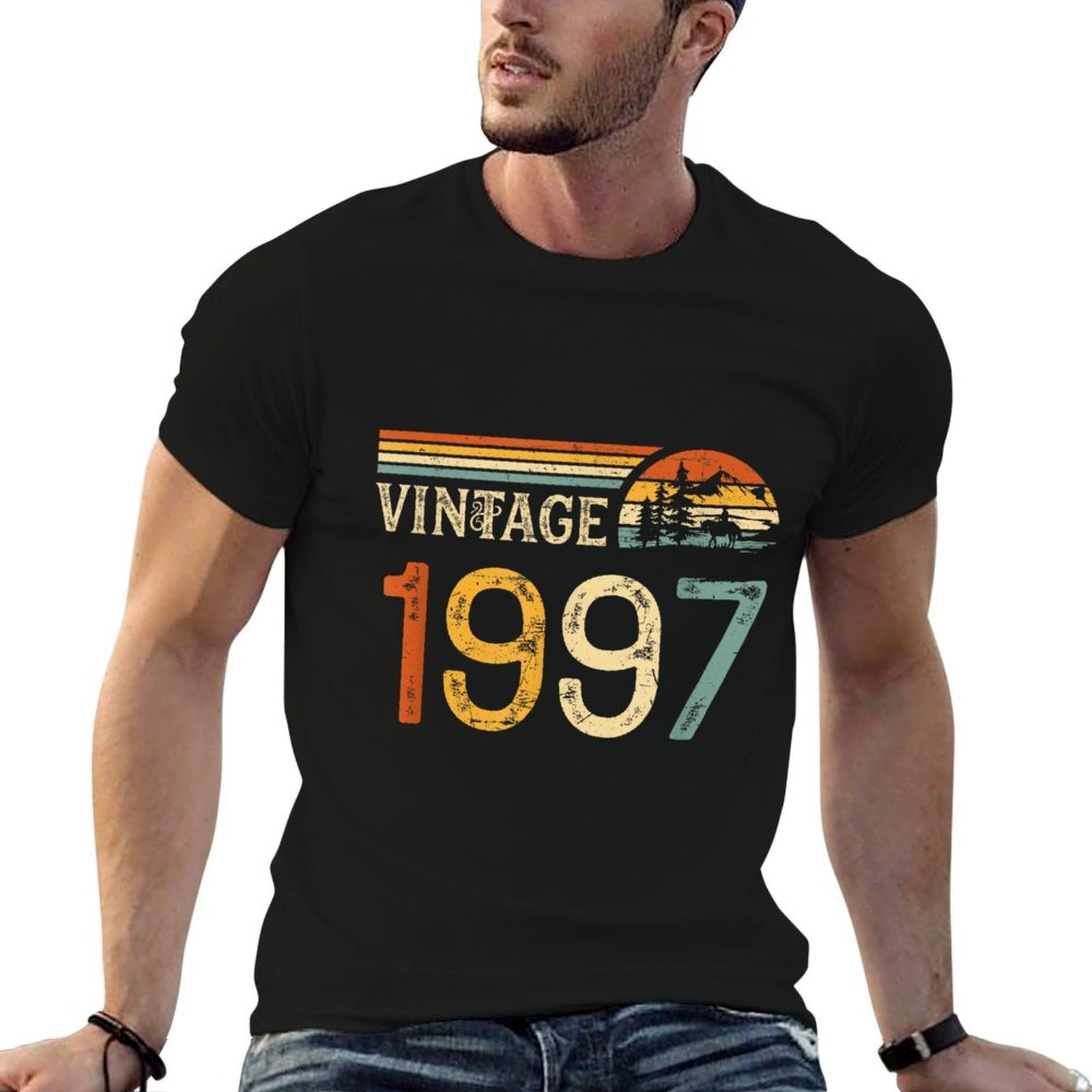 Vintage 1997 Birthday Retro  Quick-drying T-Shirt