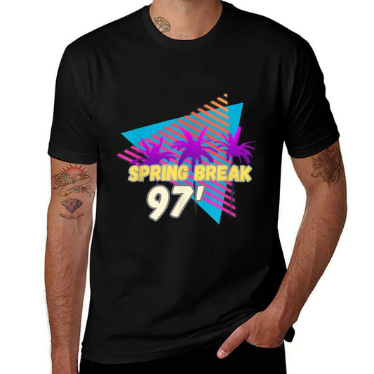 Spring Break 97  90s Beach Party Wear  Polyester Blend T-Shirt