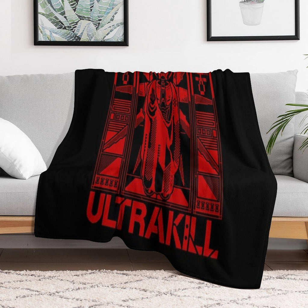 Ultrakill V2 Gabriel Ultrakill Plush Throw Blanket