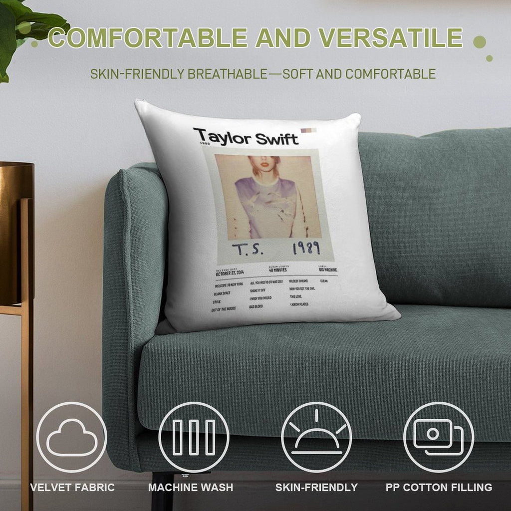 Taylor Swift - 1989 Soft Home Decor Throw Pillow